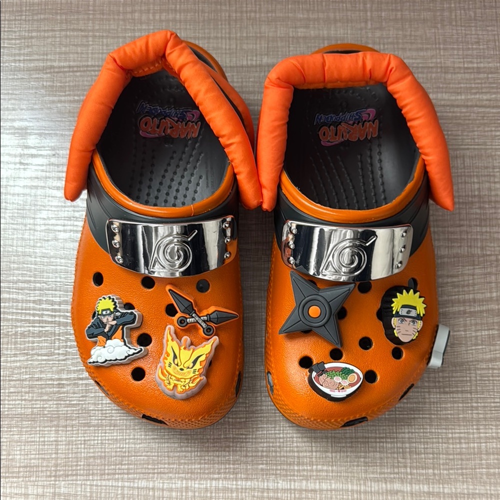 Kids Orange Crocs